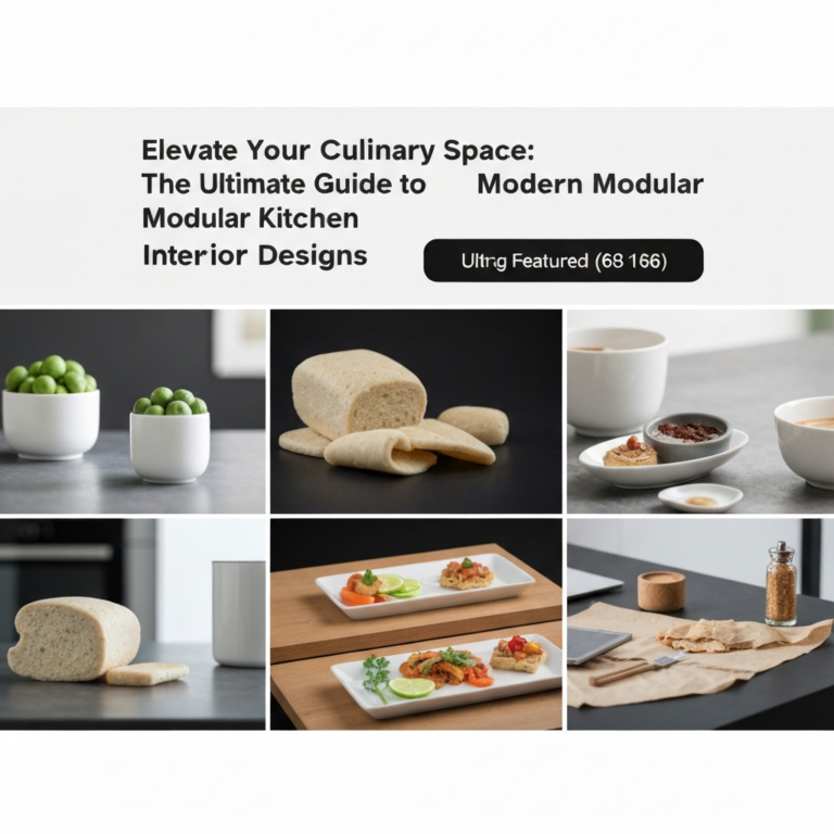 Elevate Your Culinary Space: The Ultimate Guide to Modern Modular Kitchen Interior Designs