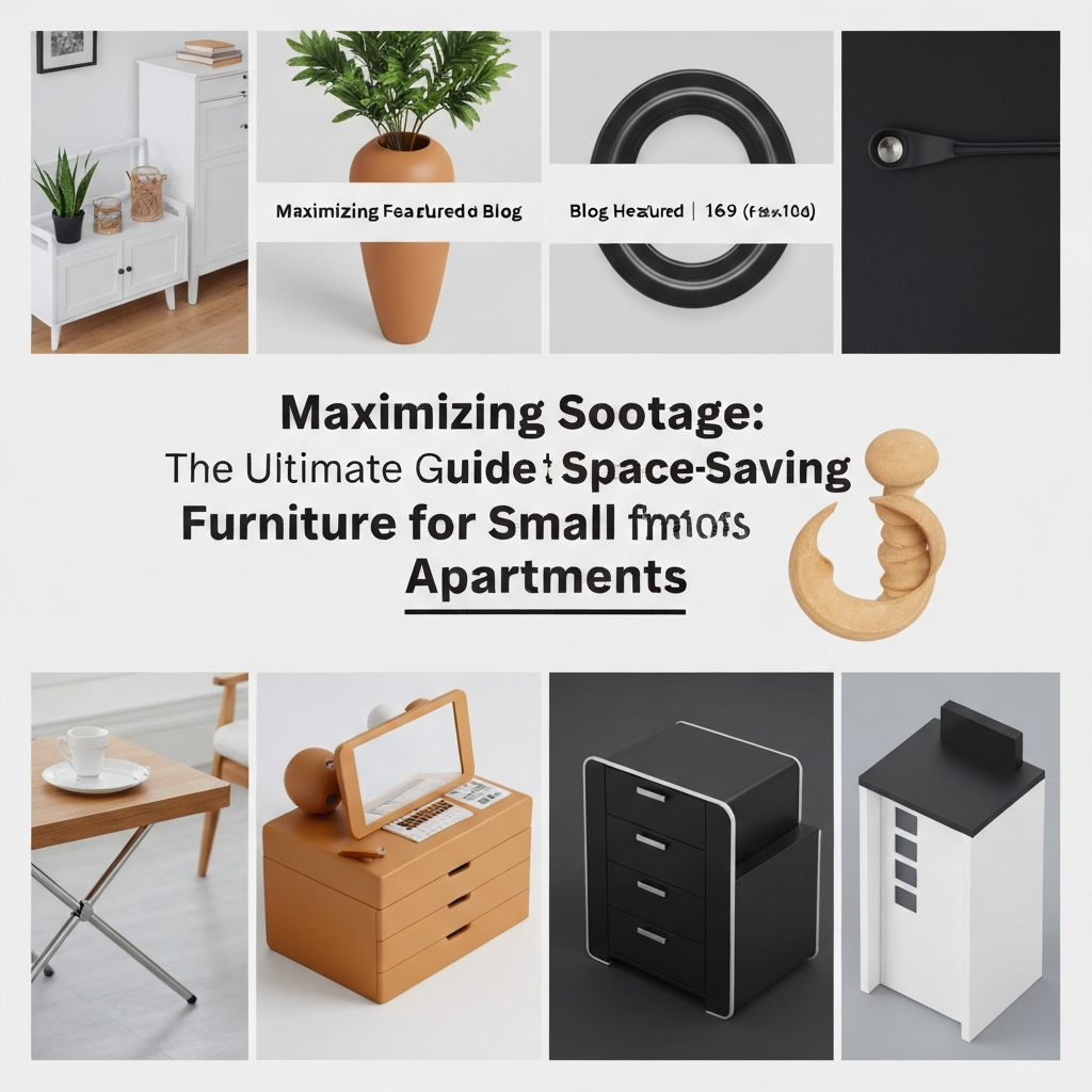 Maximizing Square Footage: The Ultimate Guide to Space-Saving Furniture for Small Apartments