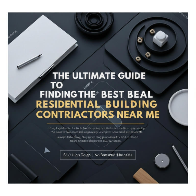 The Ultimate Guide to Finding the Best Residential Building Contractors Near Me