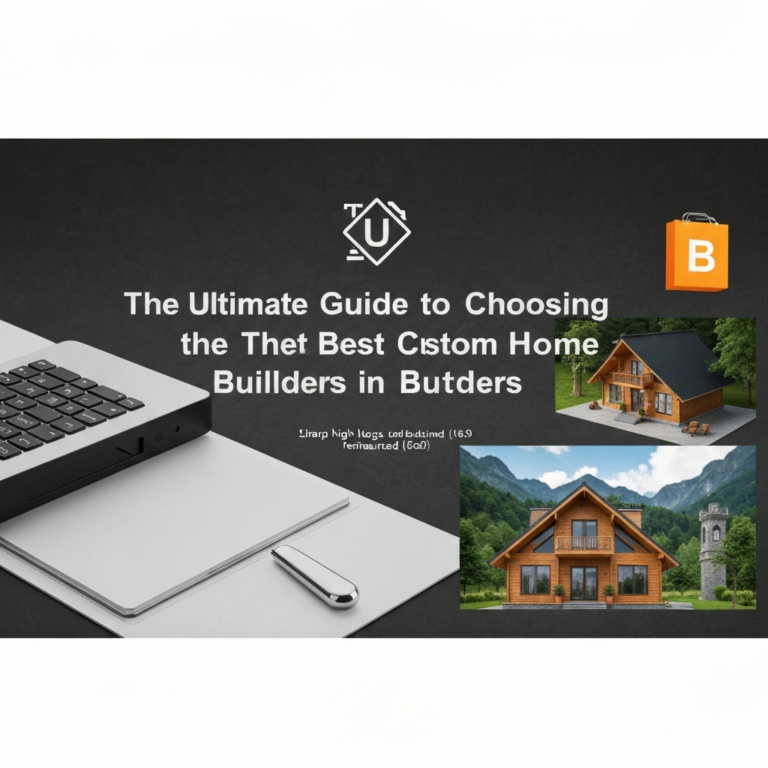 The Ultimate Guide to Choosing the Best Custom Home Builders in Butwal